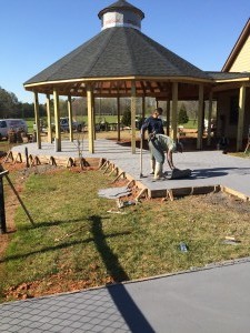 Stamped Concrete Back Patio 2 